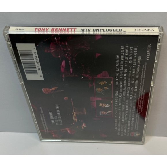 Tony Bennett MTV Unplugged CD 20 Songs 1994 with Ralph Sharon Trio - Picture 4 of 5